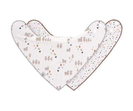 Lässig - Dreieckstuch Baby Bandana Tiny Farmer