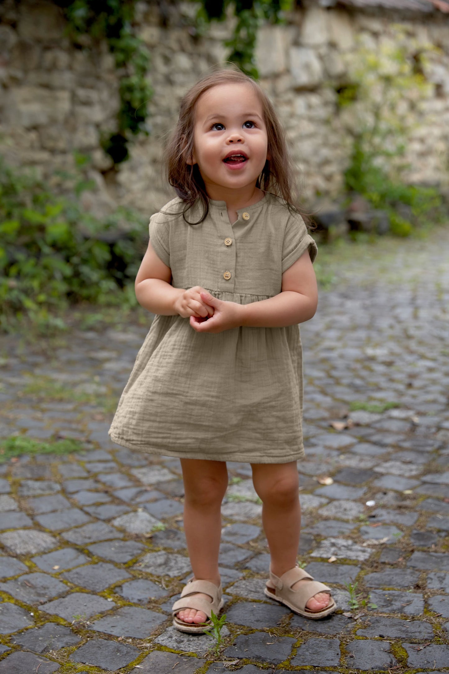 Lässig - Musselin Kleid