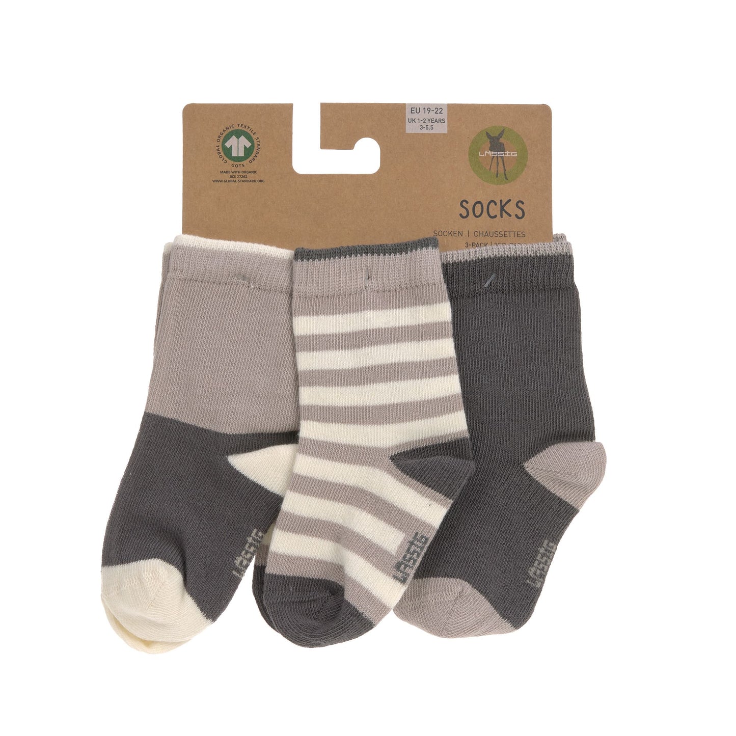 Lässig - Kinder Socken 3er Set