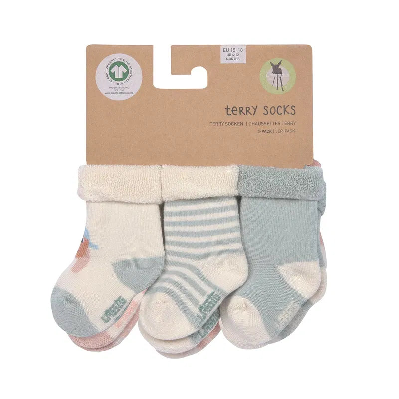 Lässig - Baby Frottee Socken 3er Set