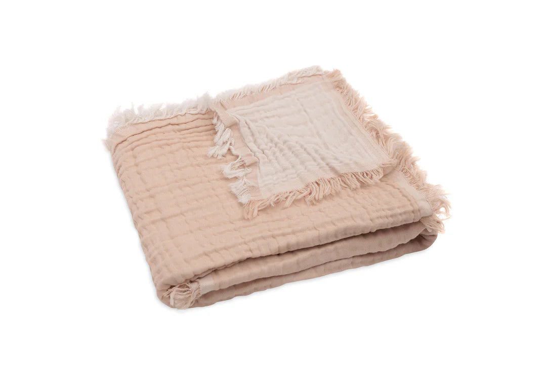 Jollein - Decke Wiege Fringe Stripe