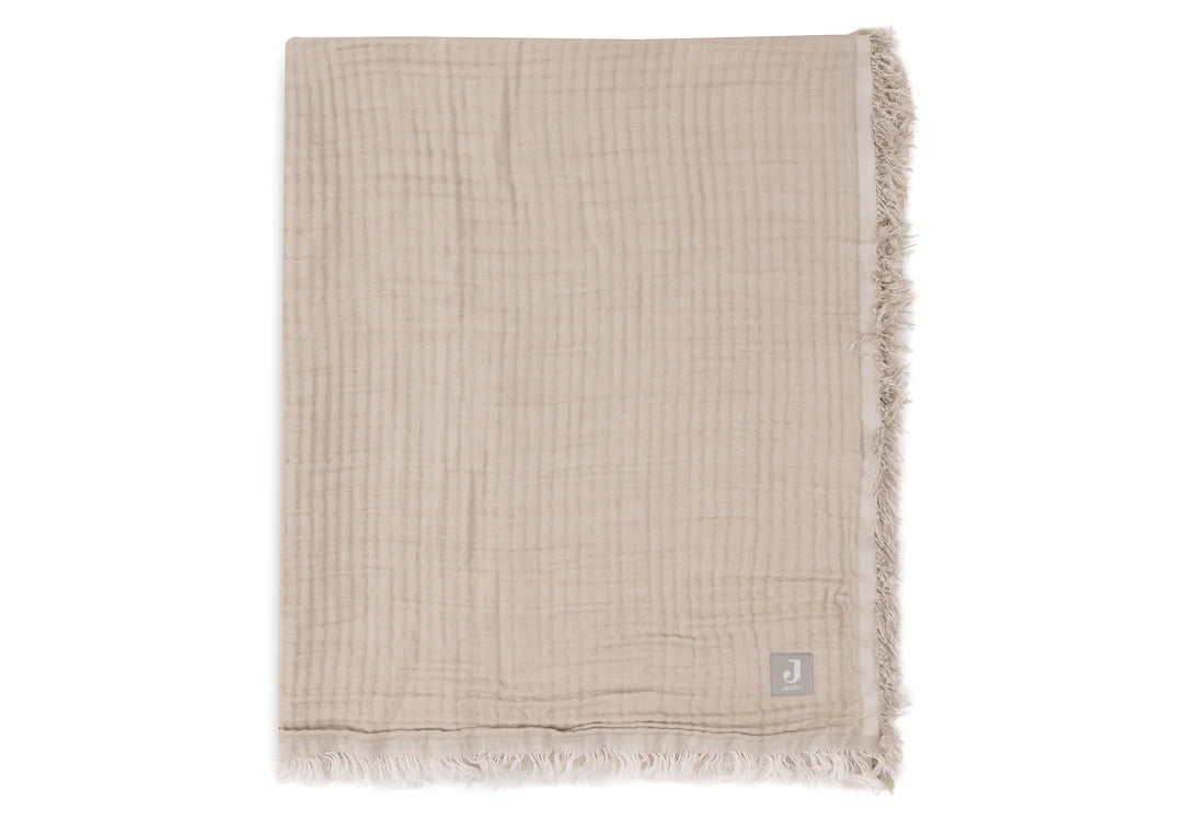 Jollein - Decke Wiege Fringe Stripe