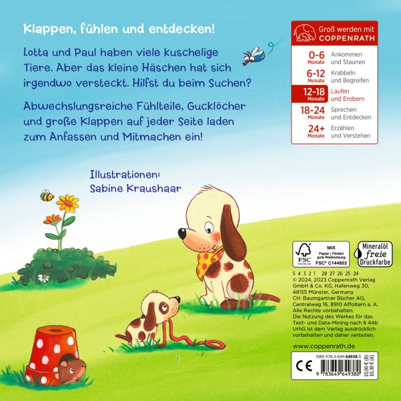 Coppenrath - Mein 1. Guckloch-Fühlbuch
