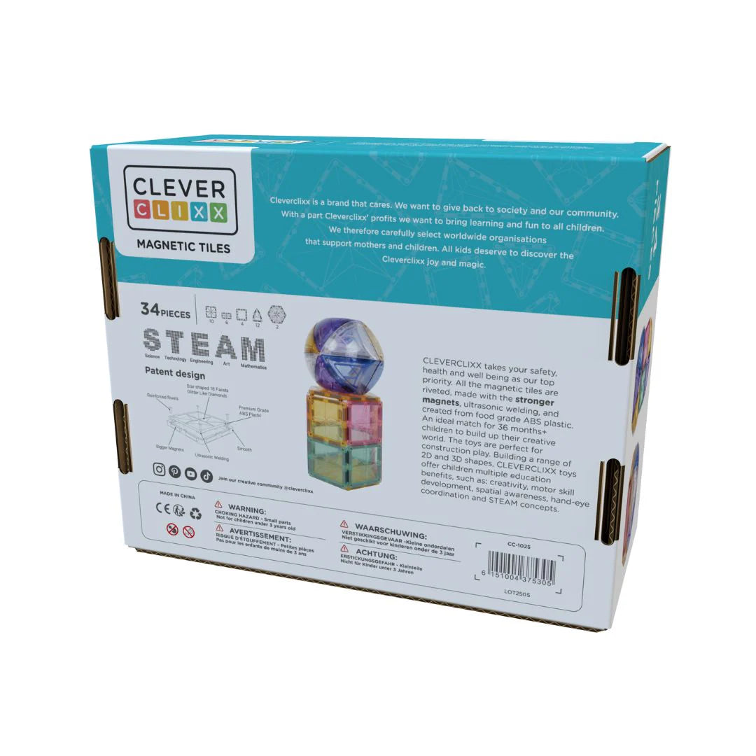 Cleverclixx - Small Curved Pack Pastel