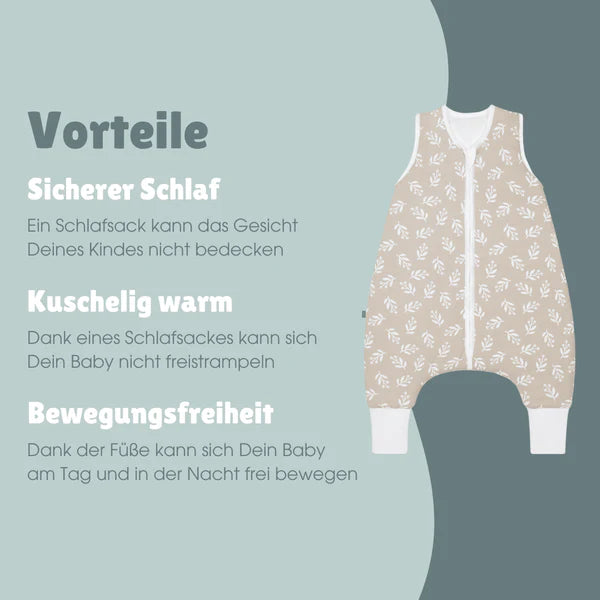 emma & noah - Schlafsack mit Füßen