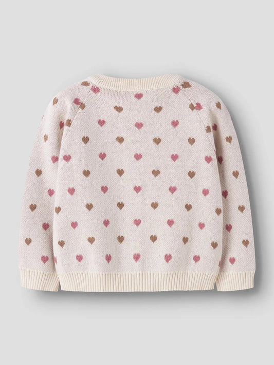 Lil Atelier - Cardigan Knit Heart