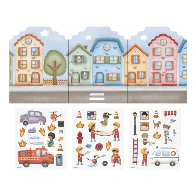 Little Dutch - Sticker Story, Reusable Stickers