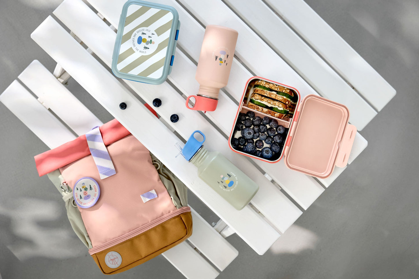 Lässig - Edelstahl Kinder Trinkflasche 500ml