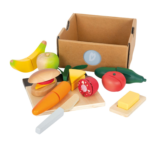 Small Foot - Schneide-Set Mittagessen Fresh