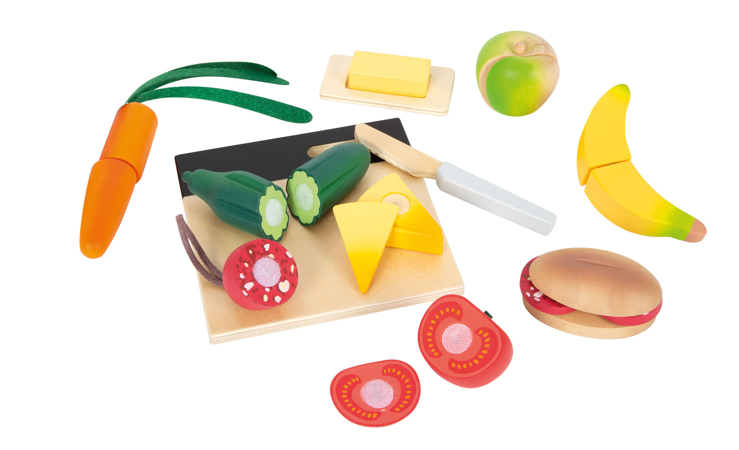 Small Foot - Schneide-Set Mittagessen Fresh