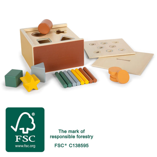 Small Foot - Montessori Steckspiel