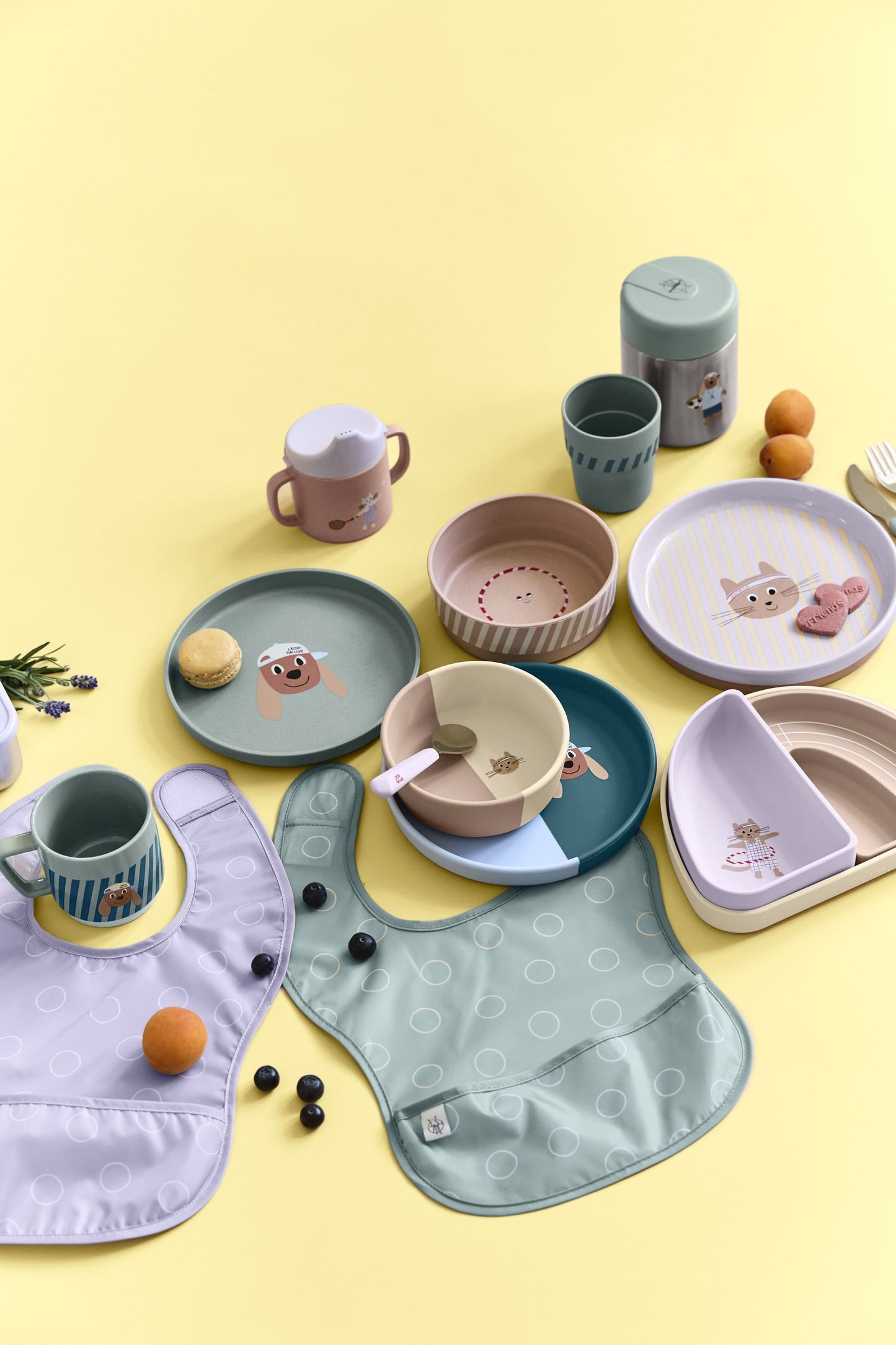 Lässig - Kinderteller Happy Fruits