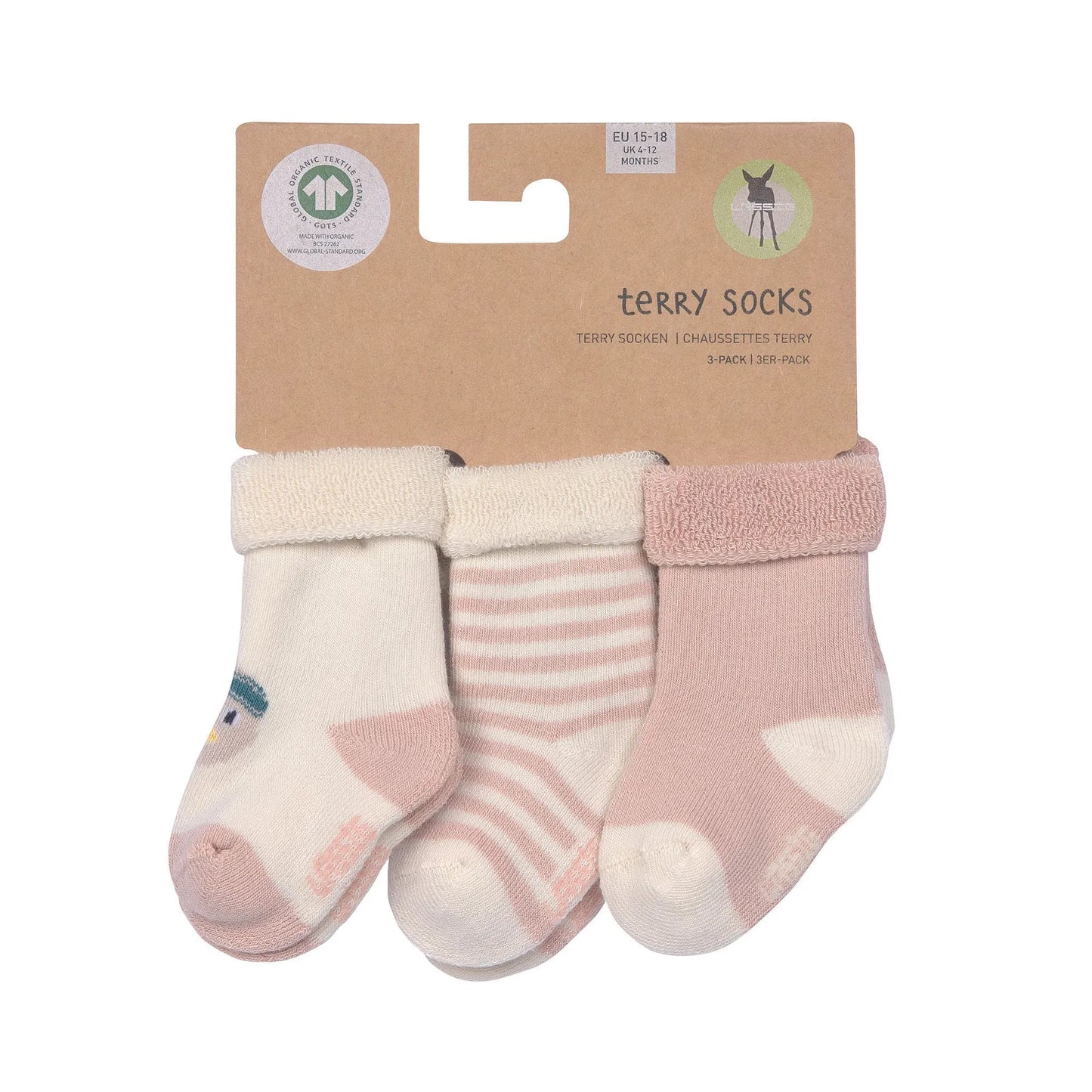 Lässig - Baby Frottee Socken 3er Set