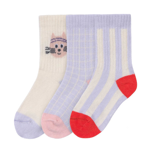 Lässig - Tennissocken Kinder 3er-Set