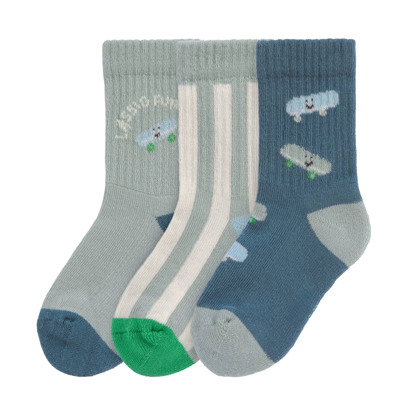 Lässig - Tennissocken Bio Baumwolle 3er-Set