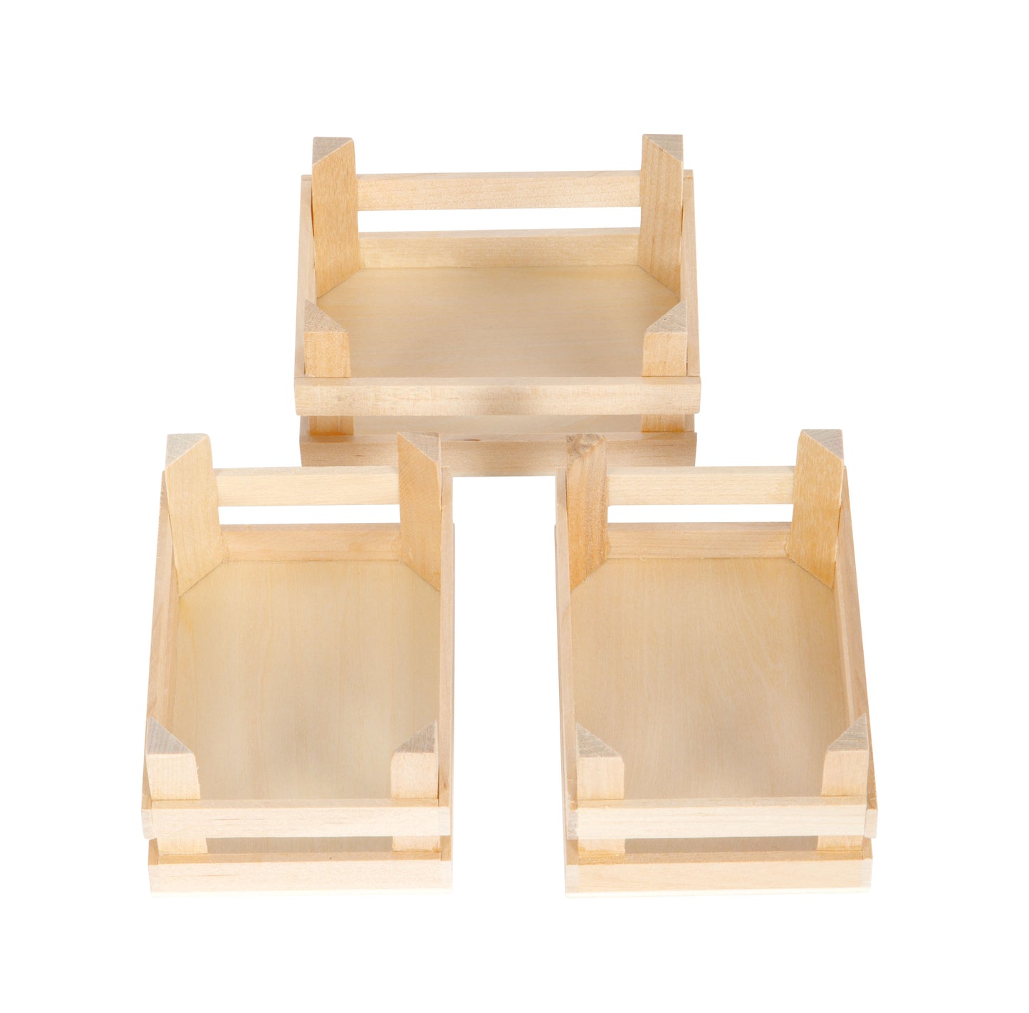 Small Foot - Kleine Kiste Natur 3er-Set