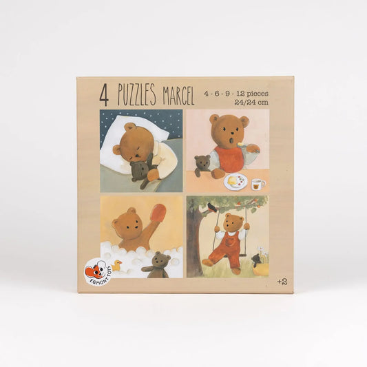 Egmont Toys - 4 Puzzles Marcel
