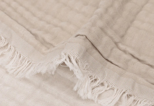 Jollein - Decke Wiege Fringe Stripe