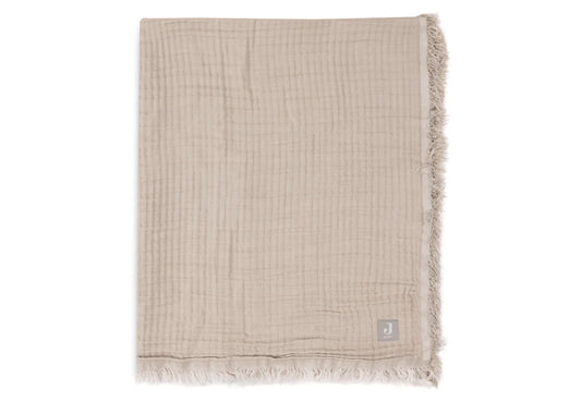 Jollein - Decke Wiege Fringe Stripe