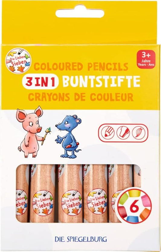 Spiegelburg - 3 in 1 Buntstifte