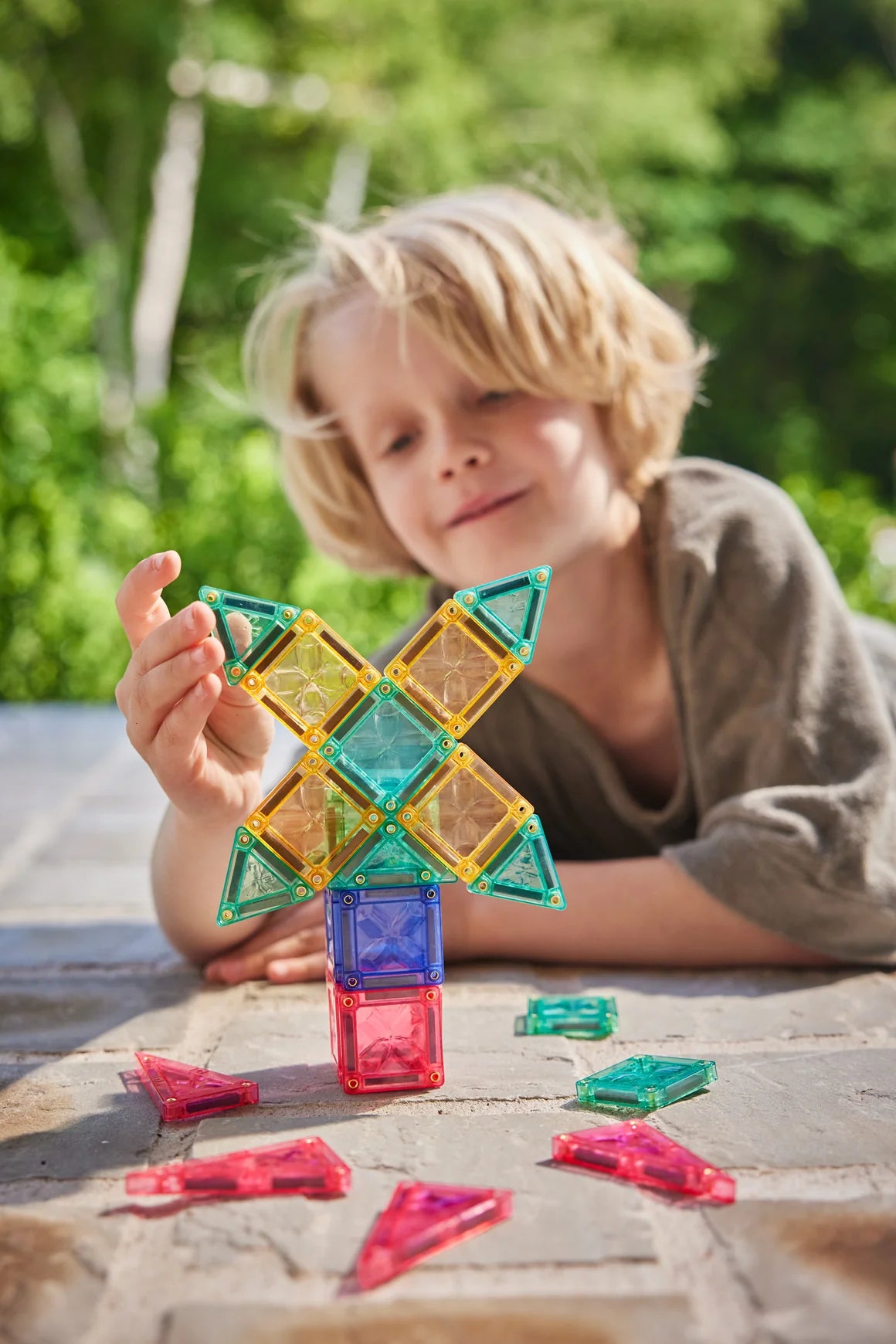 Cleverclixx - Mini Tiles Pack Pastellfarben 28 Teile