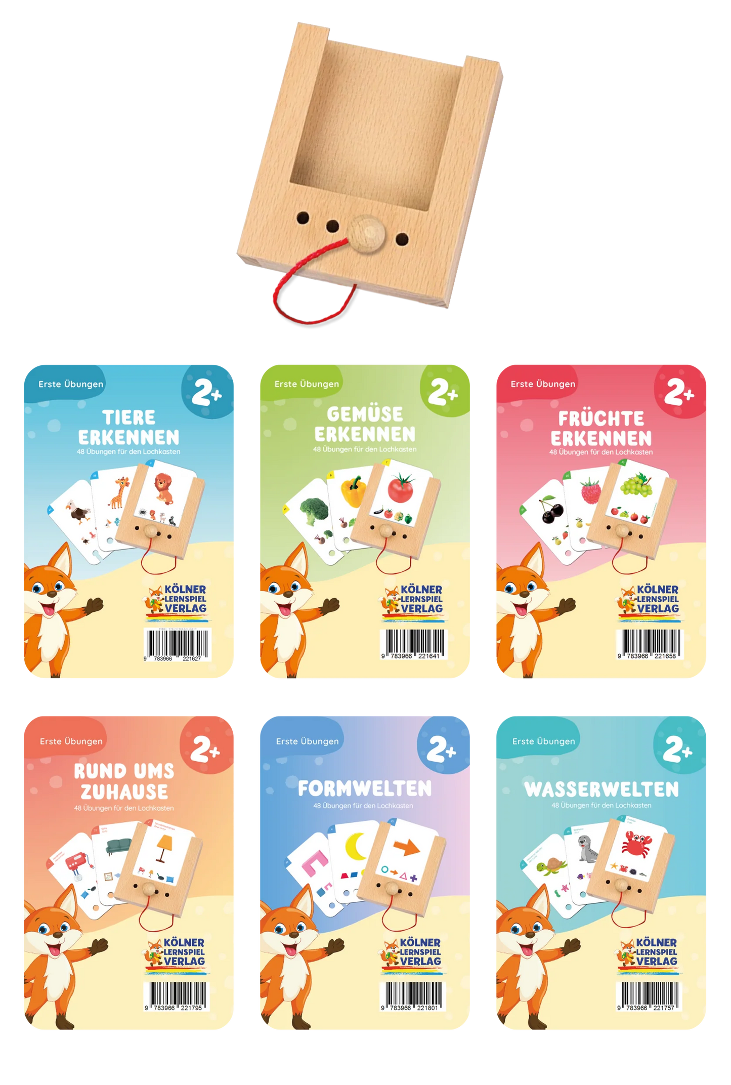Kölner Lernspielverlag - Lochkasten Starterset ab 2