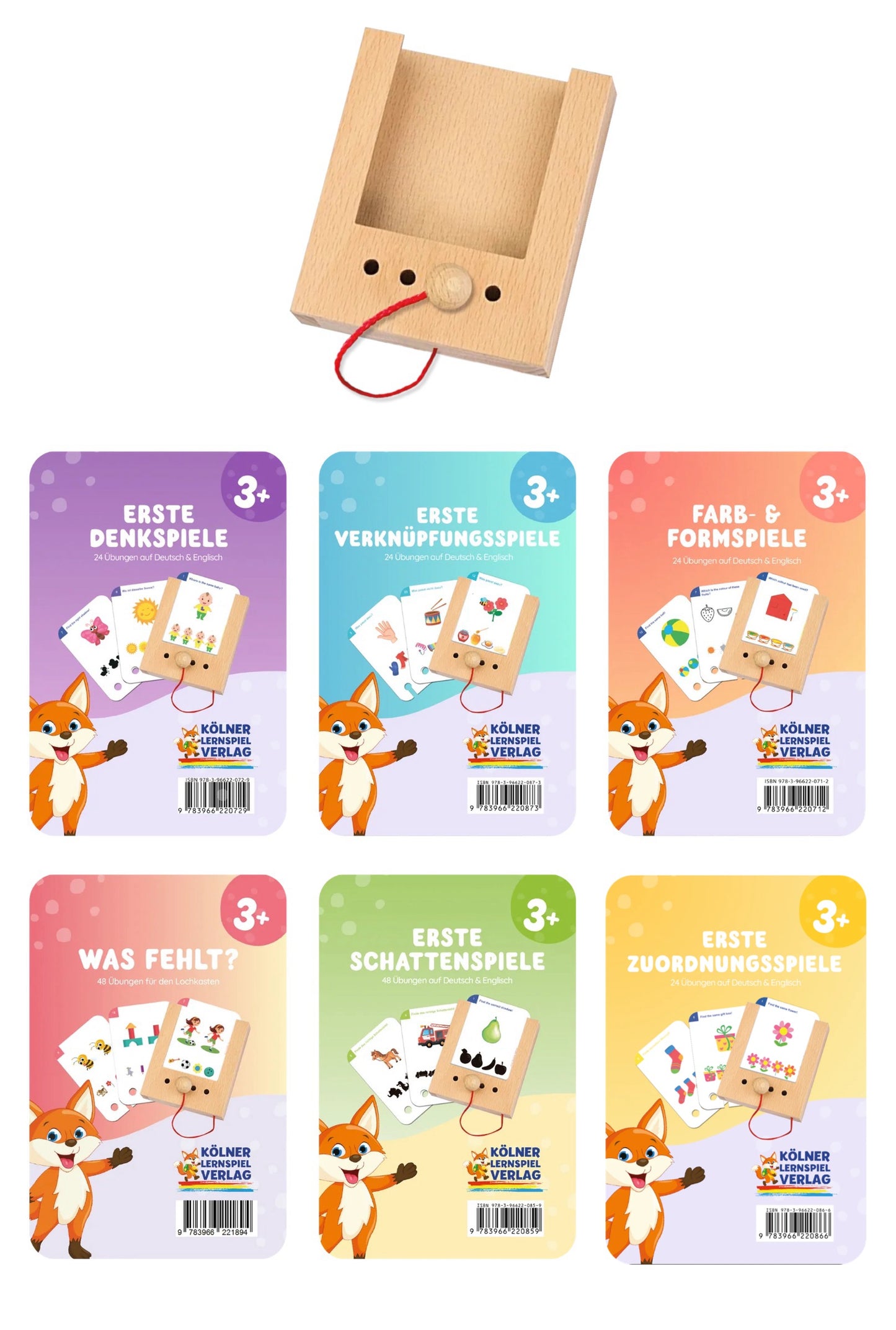 Kölner Lernspielverlag - Lochkasten Starterset ab 3