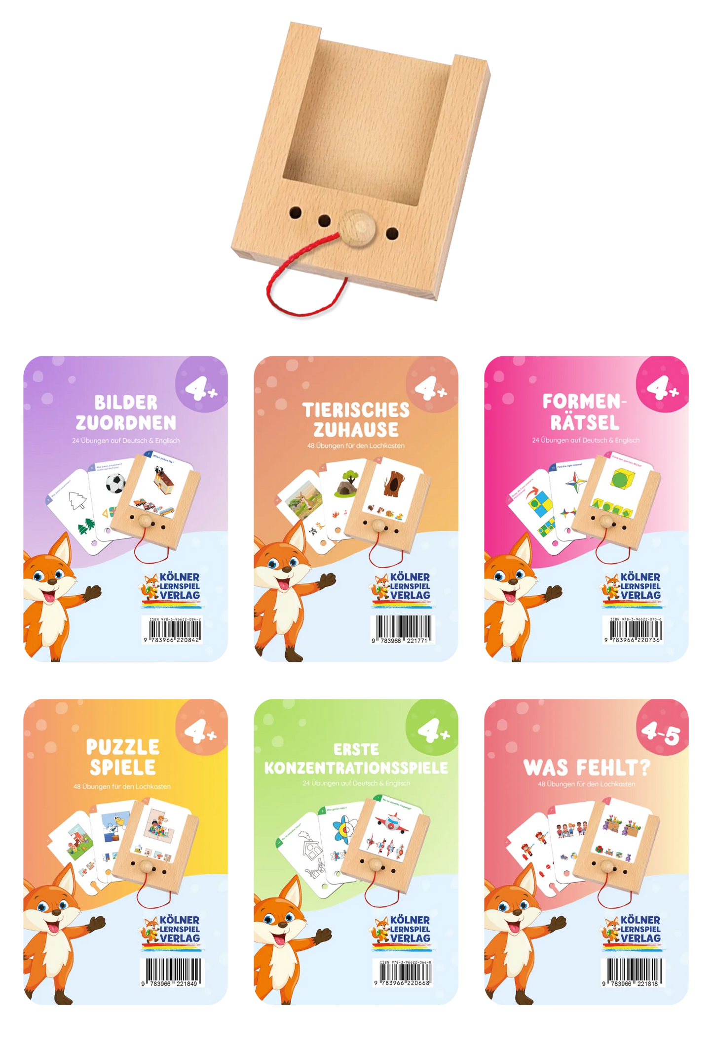 Kölner Lernspielverlag - Lochkasten Starterset ab 4