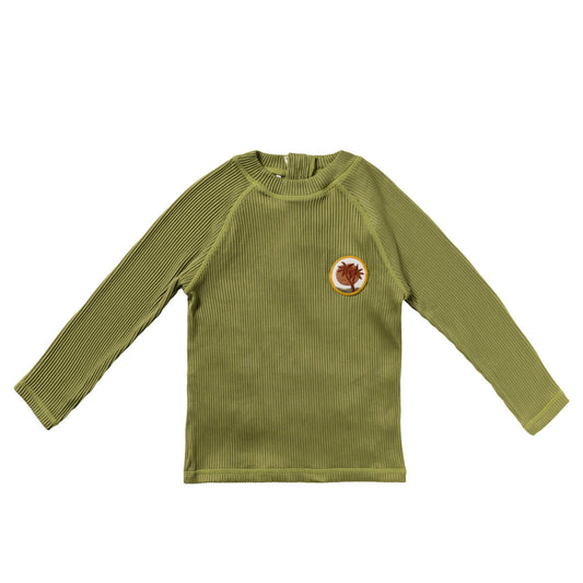 Salted Stories - Solid Rib Swim Longsleeve