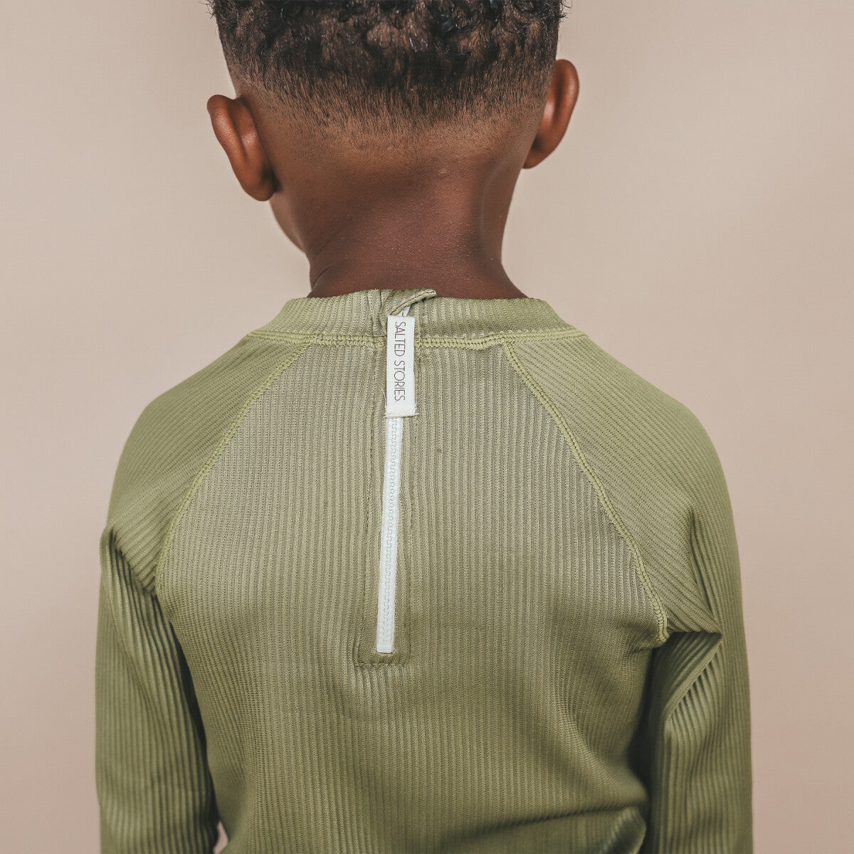 Salted Stories - Solid Rib Swim Longsleeve