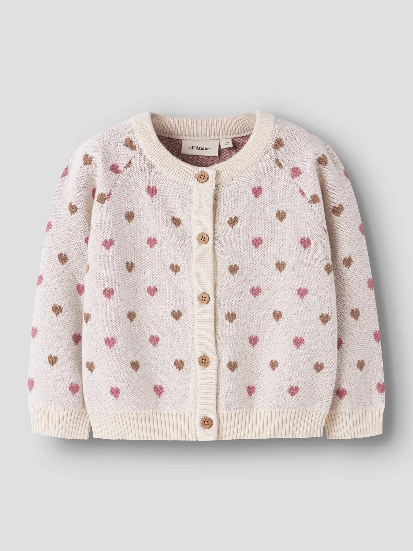 Lil Atelier - Cardigan Knit Heart