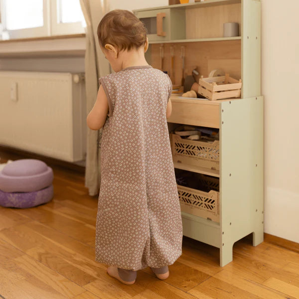 emma & noah - Schlafsack mit Füßen 1.0 TOG