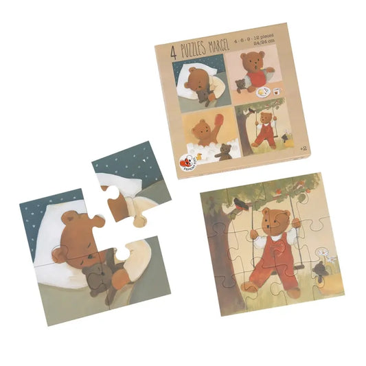 Egmont Toys - 4 Puzzles Marcel