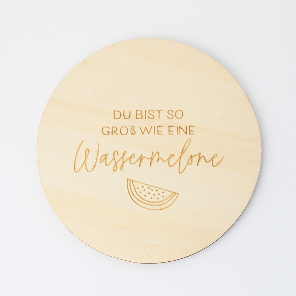 Grafik Werkstatt - Meilensteinkarten Holz