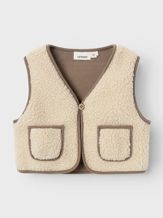 Lil Atelier - Weste Jono Sherpa